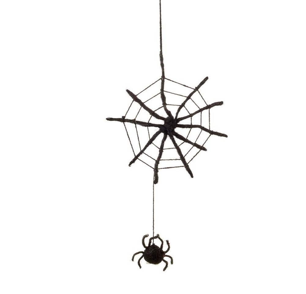 felt so good Hängedekoration Spooky Spiderweb aus Filz felt so good Hängedekoration Spooky Spiderweb aus Filz von felt so good