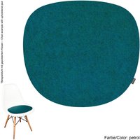 8mm Moderate Eco Filz Auflage Geeignet Für Eames Fiberglas & Plastic Sidechairs von feltdshop