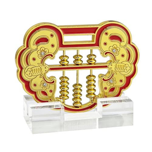 2025 Feng Shui Lock-Form Reichtum Abakus Figur bringt Glück w5646 von fengshuisale