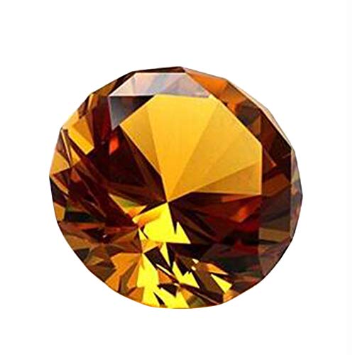 Feng Shui 4 cm Kristall Diamant Regenbogen Glas Perlen Kugelkristall Deko Basteln Geschenk W3808 braun von fengshuisale