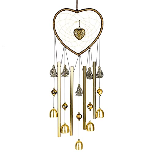 Feng Shui Traumfänger Glocken Windspiel Metall Herz Traumfänger Windspiele Hängende Dekoration für Glücksegen W4526 Feng Shui Traumfänger Glocken Windspiel Metall Herz Traumfänger Windspiele Hängende Dekoration für Glücksegen W4526 von fengshuisale