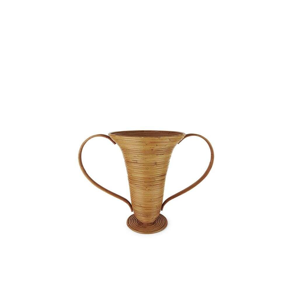 ferm LIVING - Amphora Vase Large Natural Stained ferm LIVING von ferm LIVING