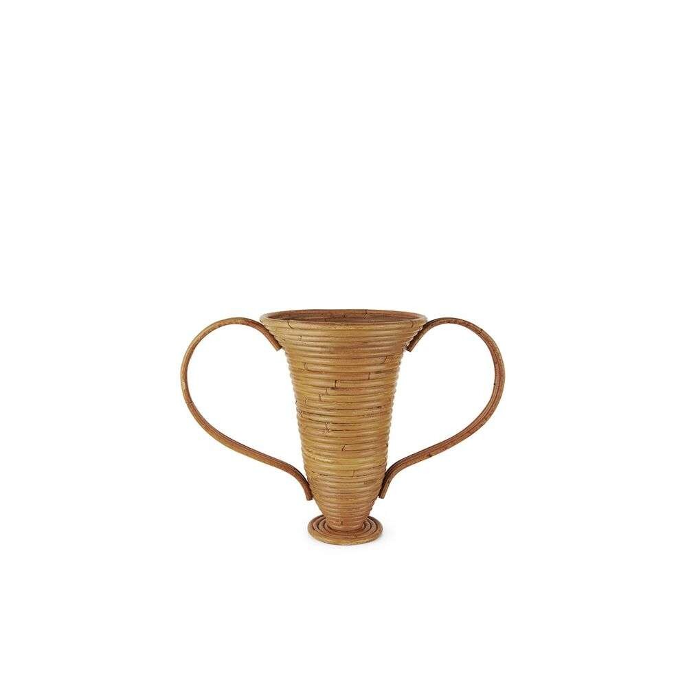 ferm LIVING - Amphora Vase Small Natural Stained ferm LIVING von ferm LIVING