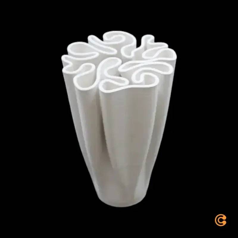 B-Ware Ferm Living Dedali Vase Off White Blumenvase Dekoration Dekorationsstück Deko B-Ware Ferm Living Dedali Vase Off White Blumenvase Dekoration Dekorationsstück Deko von ferm LIVING
