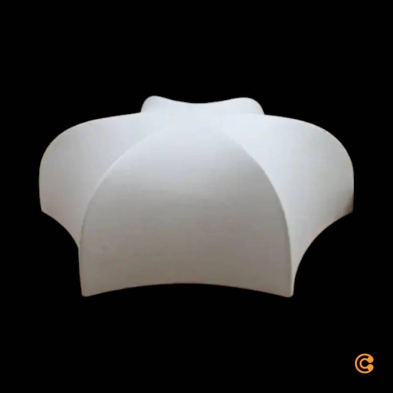 B-Ware Ferm Living Wandleuchte Wandlampe Poem Leuchte ø 58 Cm Stahl Vlies Weiß B-Ware Ferm Living Wandleuchte Wandlampe Poem Leuchte ø 58 Cm Stahl Vlies Weiß von ferm LIVING