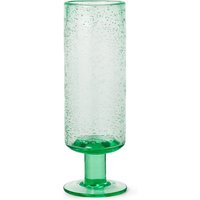 Champagnerglas Oli clear/green von Ferm Living