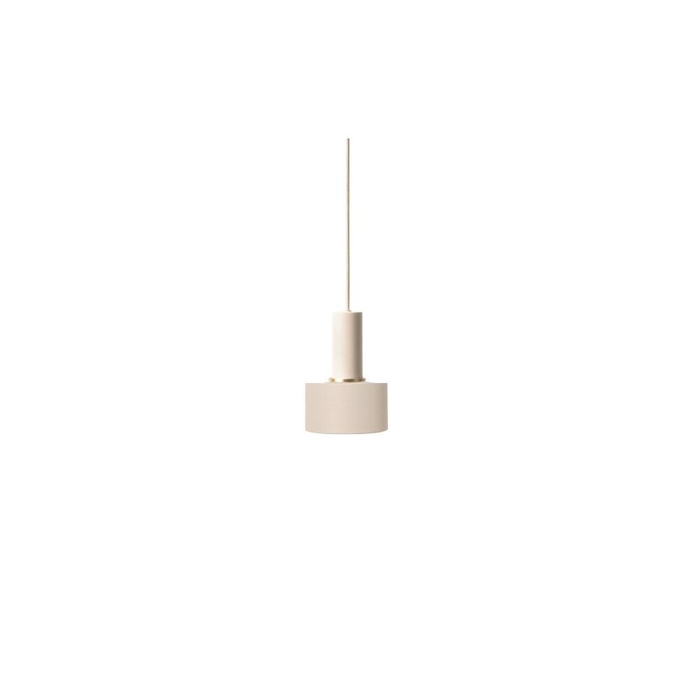 ferm LIVING - Collect Pendelleuchte Disc Low Light Grey von ferm LIVING