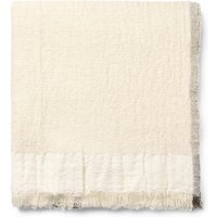 Decke Weaver Throw off-white von ferm LIVING