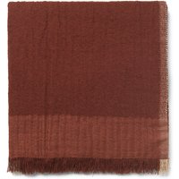 Decke Weaver Throw red brown von ferm LIVING