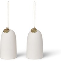 Ferm LIVING - Bell Keramikornament 2er Set von ferm LIVING