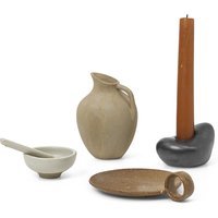 Ferm Living - Ceramic Adventsgeschenke 4er Set Mixed von Ferm Living