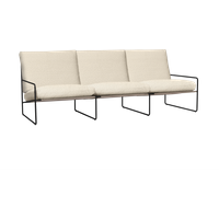 Ferm Living - Desert Pure Boucle 3-Sitzer Sofa Ferm Living - Desert Pure Boucle 3-Sitzer Sofa von Ferm Living