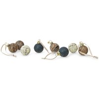 Ferm Living - Marble Christbaumkugel Set von Ferm Living