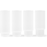 Ferm LIVING - Ripple Long Drink Gläser 4er Set von ferm LIVING