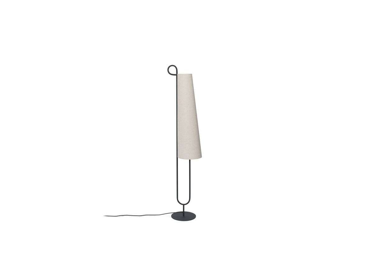 ferm LIVING - Ancora Stehleuchte Black/Natural ferm LIVING von ferm LIVING