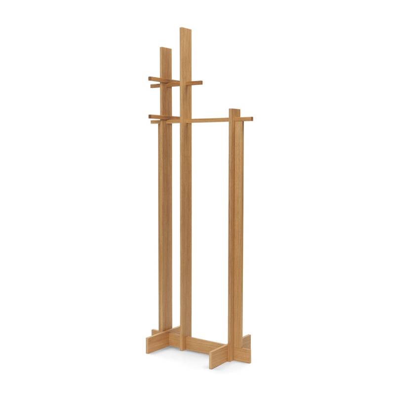 Ferm Living   Bridge Garderobe Eiche Geölt Garderobenständer Garderobenmöbel B-Ware von ferm LIVING