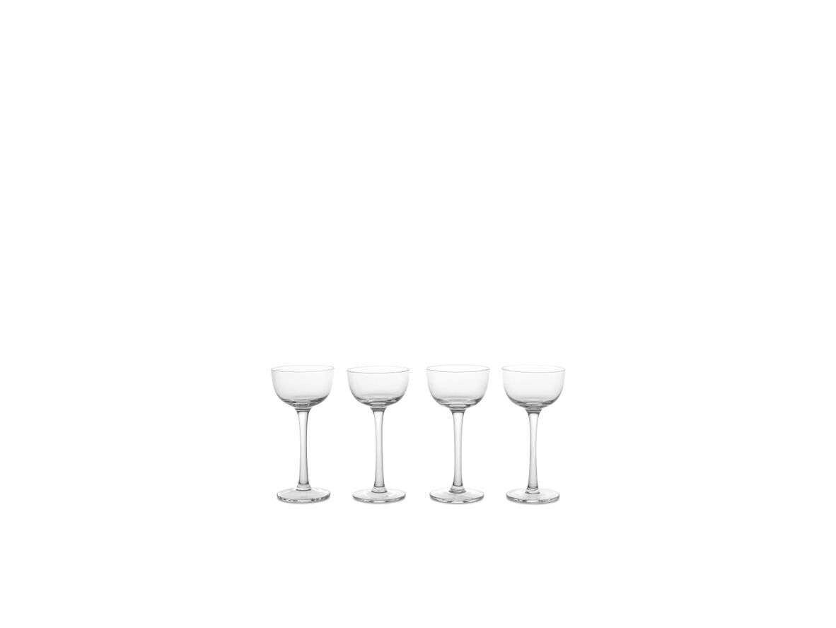 ferm LIVING - Host Liqueur Glasses Set of 4 Clear ferm LIVING von ferm LIVING