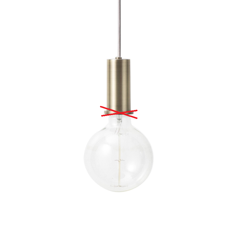 Ferm Living Socket Pendelleuchte Deckenlampe Hängeleuchte Lampe Siehe Text/Foto B-Ware Ferm Living Socket Pendelleuchte Deckenlampe Hängeleuchte Lampe Siehe Text/Foto B-Ware von ferm LIVING