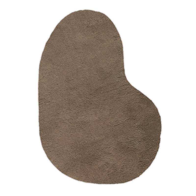 Ferm Living Wollteppich Teppich Neuseelandwolle Organische Form Vorleger Läufer B-Ware von ferm LIVING