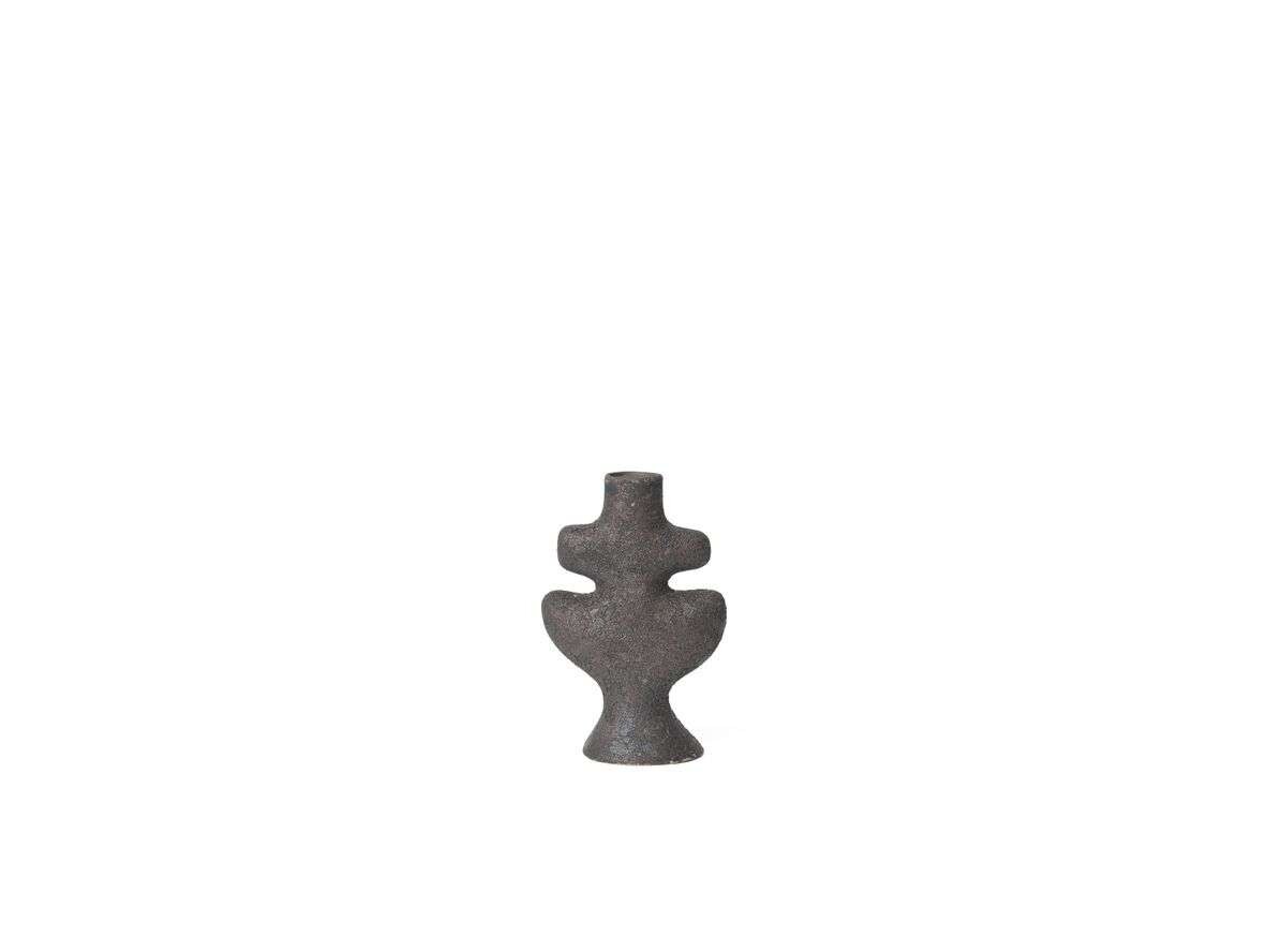 ferm LIVING - Yara Candle Holder Small Rustic Iron ferm LIVING von ferm LIVING