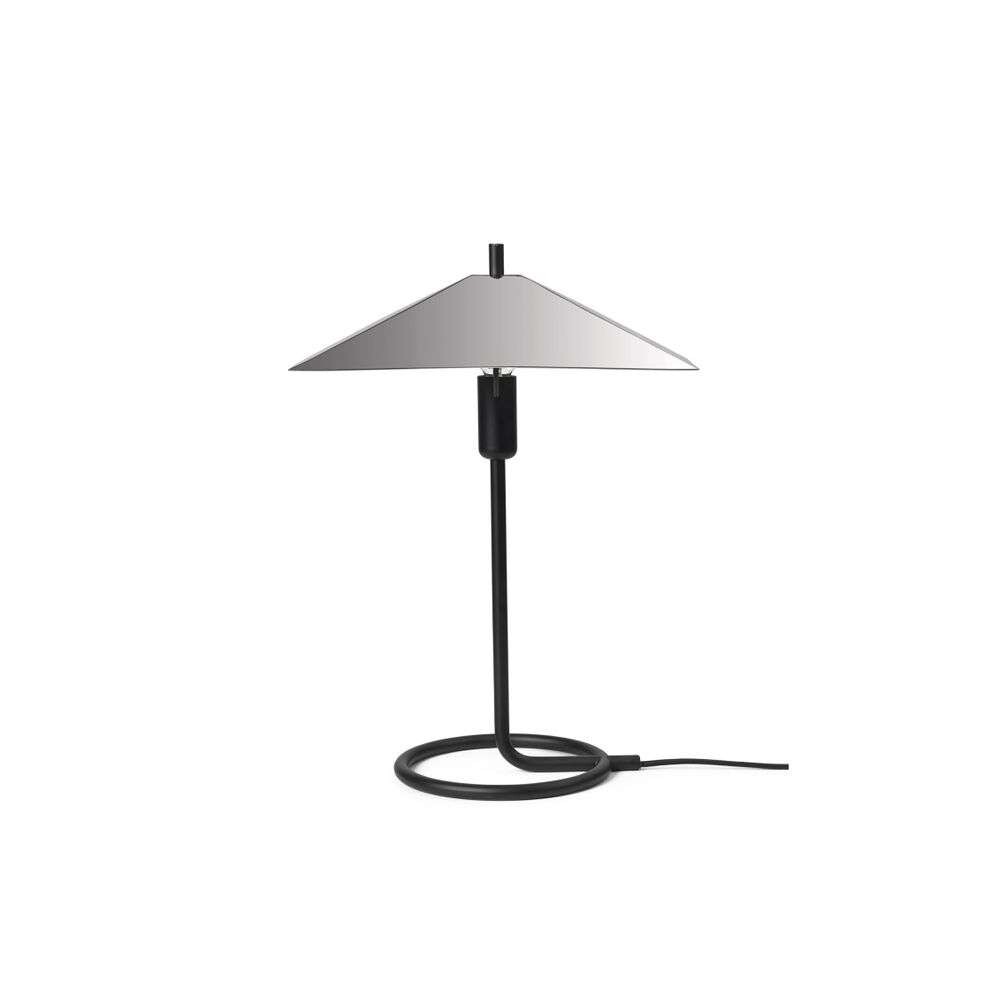 ferm LIVING - Filo Tischleuchte Square Black/Mirror Polished ferm LIVING von ferm LIVING