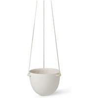 Hängeblumentopf Speckle off-white ⌀ 20,5 cm von ferm LIVING