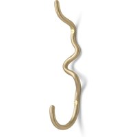 Haken Curvature brass von ferm LIVING