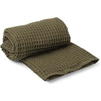 Handtuch Organic olive 140 x 70 cm von Ferm Living