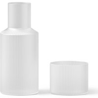 Karaffe Set Ripple frosted von Ferm Living