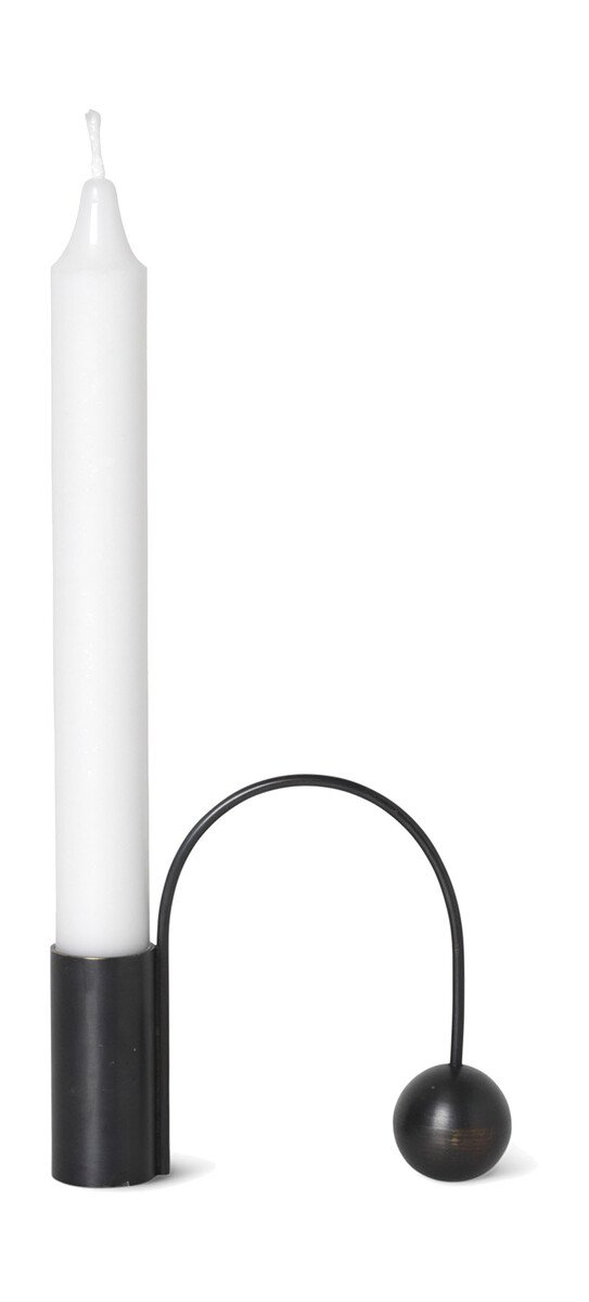 Kerzenhalter 11 cm Balance schwarz Kerzenhalter 11 cm Balance schwarz von ferm LIVING