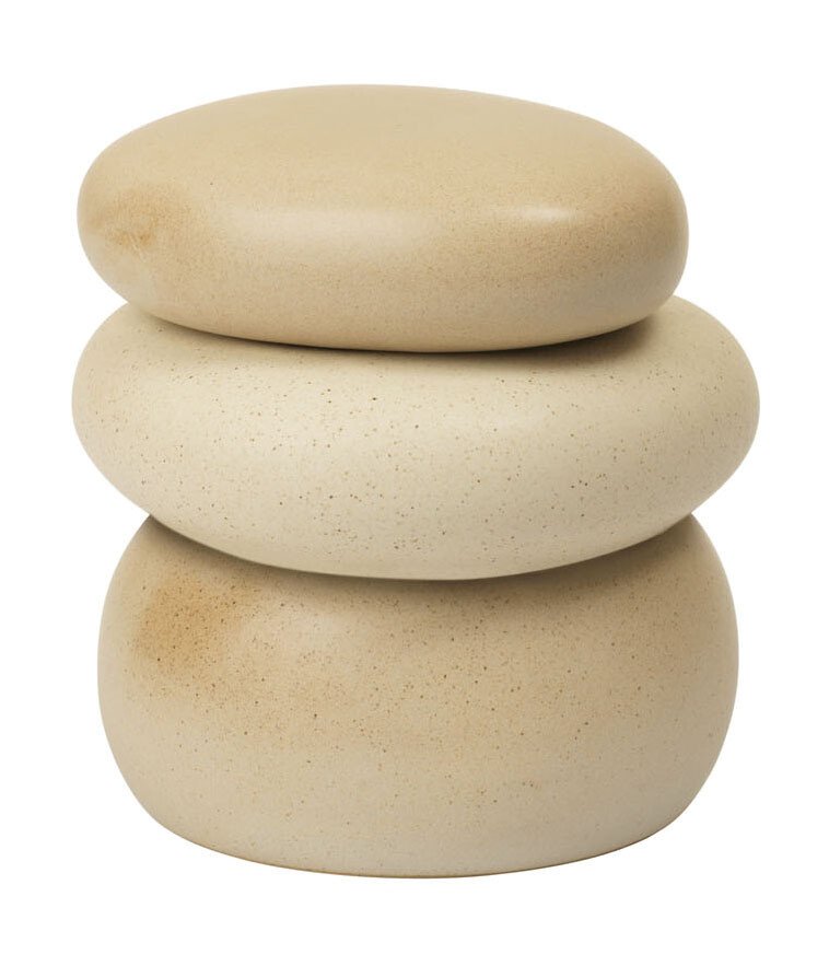 Pebble Box 15 cm sand von ferm LIVING