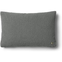 Kissenhülle Clean Wool Bouclé grey von ferm LIVING