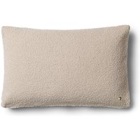 Kissenhülle Clean Wool Bouclé natural von ferm LIVING