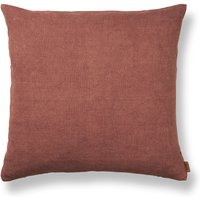 Kissenhülle Heavy Linen berry red von ferm LIVING