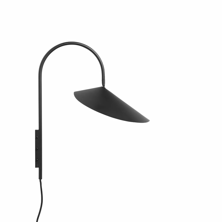 Lampe Ferm Living Arum Swivel Wandleuchte Wandlampe Wohnzimmer E14 Stahl Schw262 B-Ware von ferm LIVING