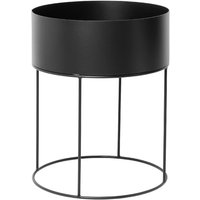 Plant Box Round black von ferm LIVING