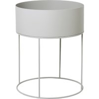 Plant Box Round light grey von ferm LIVING