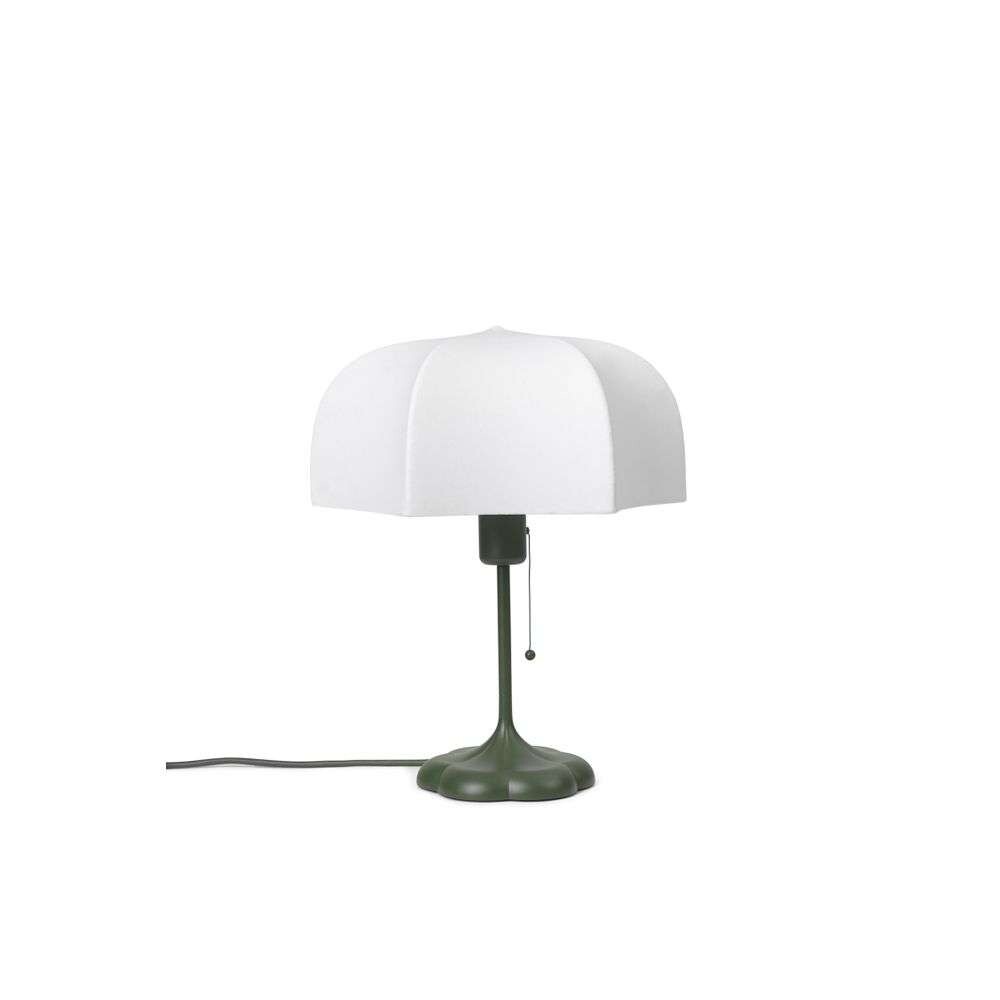 ferm LIVING - Poem Tischleuchte White/Grass Green ferm LIVING von ferm LIVING