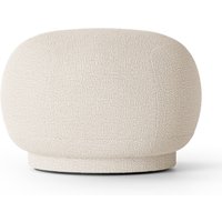 Pouf Rico bouclé/off white von ferm LIVING