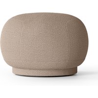 Pouf Rico bouclé/sand von ferm LIVING