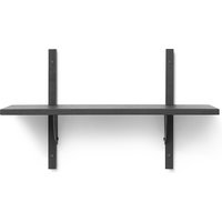 Regal Sector black 54 cm L von ferm LIVING