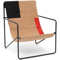 Sessel Desert Lounge Block black von ferm LIVING