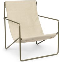 Sessel Desert Lounge Cloud olive von ferm LIVING