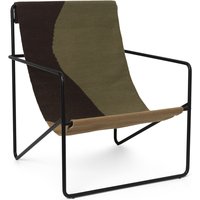 Sessel Desert Lounge Dune black von ferm LIVING