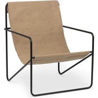 Sessel Desert Lounge Sand black von ferm LIVING