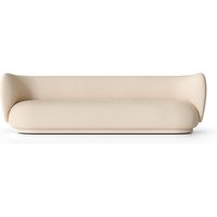 Sofa 4-Sitzer Rico brushed/off white von ferm LIVING