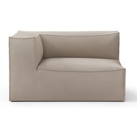 Sofa Catena Armlehne links Cotton Linen 119 cm L von ferm LIVING