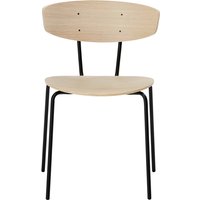 Stuhl Herman oak/black von ferm LIVING