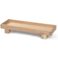 Tablett Bon Wooden oak 36 x 12 cm von ferm LIVING