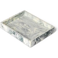 Tablett  Mist emerald off-white 15 cm L von ferm LIVING